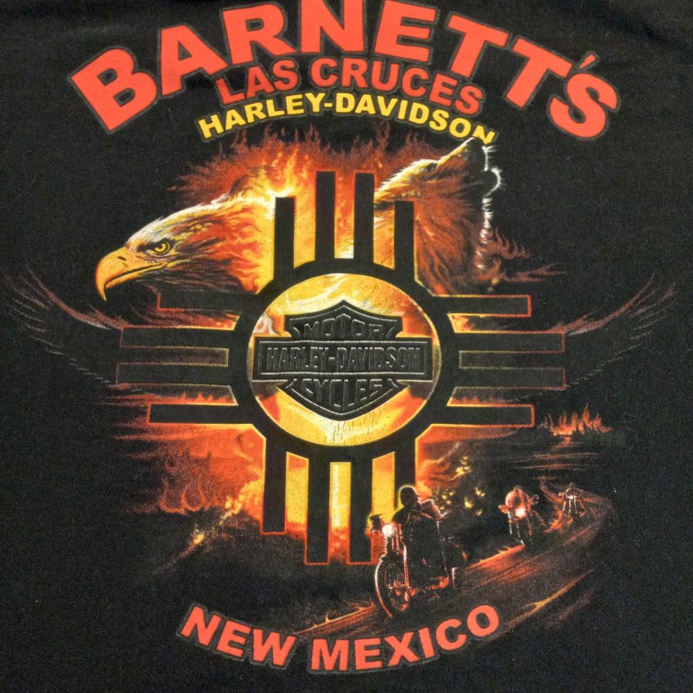 barnetts las cruces harley davidson new mexico mens 2xl used in good condition
